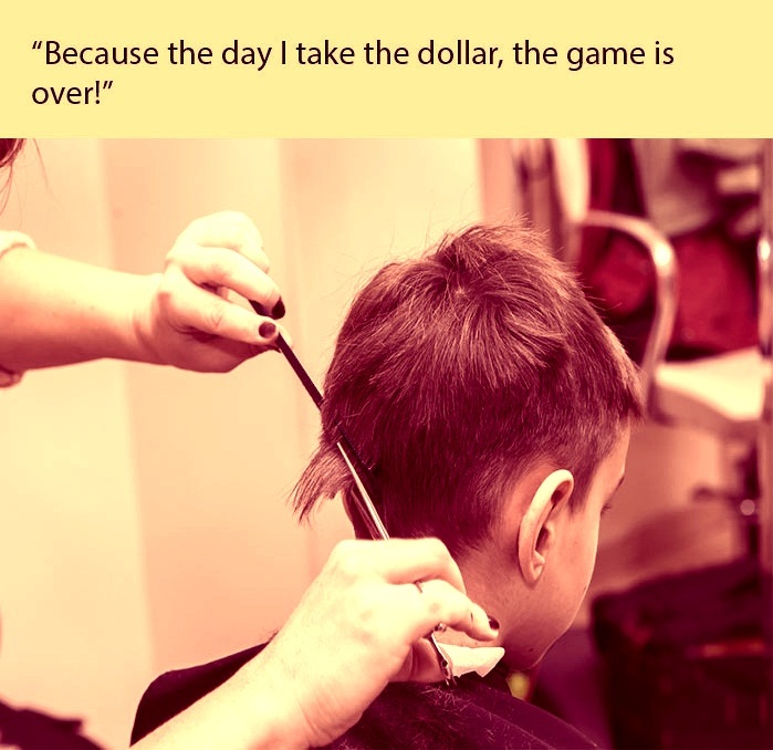 A Barber And The Dumbest Kid In The World