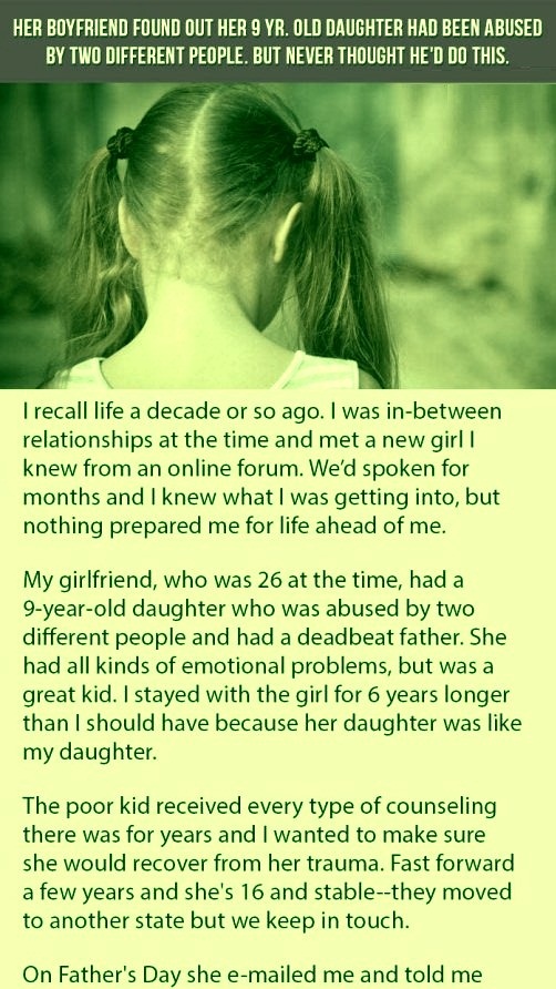 Husband Find Out that Her Little Daughter Was Abused By Two Different People, What He Done Next No one Can Think of It.