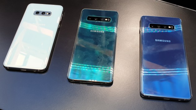 Samsung Galaxy S10: Expensive trio with display hole