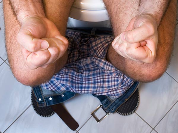 Strong pressing during bowel movements can be dangerous