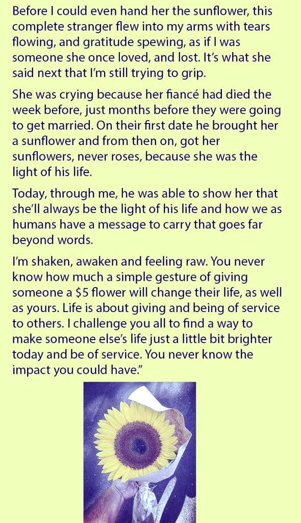The Story Of A Flower On The First Date Of A Boy.