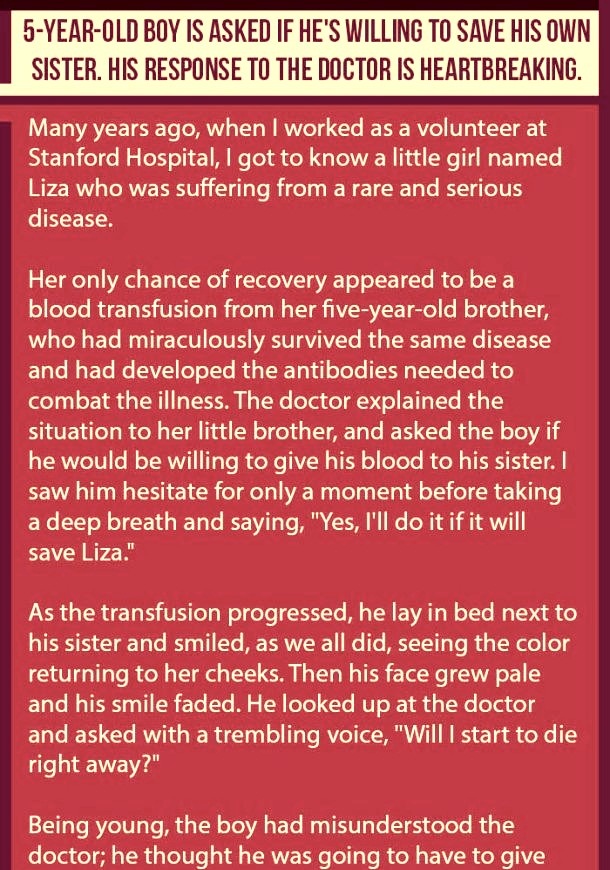 This Doctor Asked This Little Kid About Saving Her Sister And His Reply Is really Heartbreaking. 
