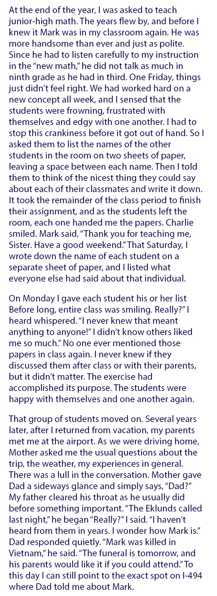 This Teacher Discovered About Her Student's Problem When He Keep Talking In The Class Non-stop.