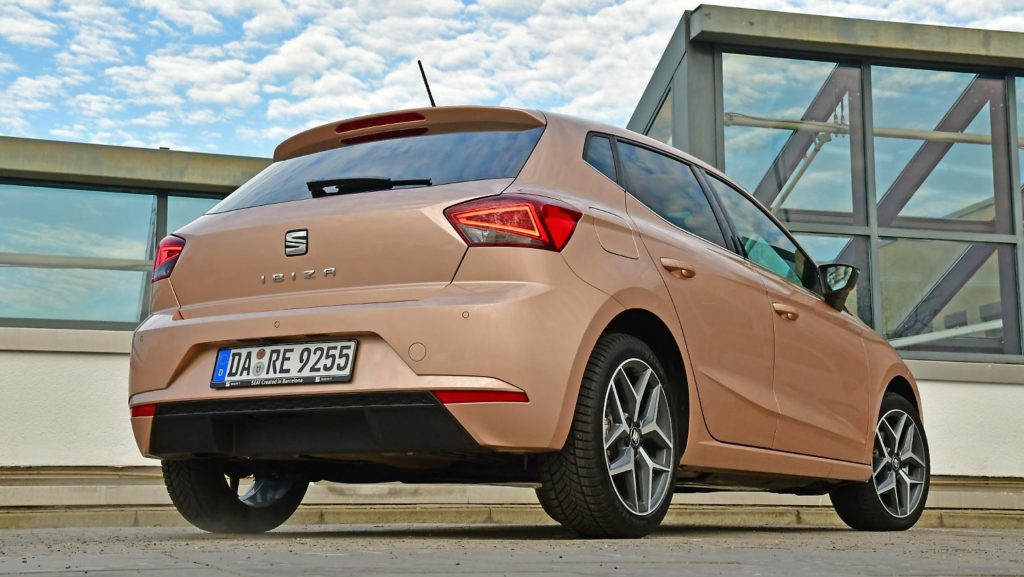 Seat Ibiza - in the practice test against the Machos 