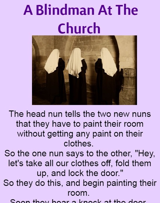 A Blindman At The Church (Funny Story)