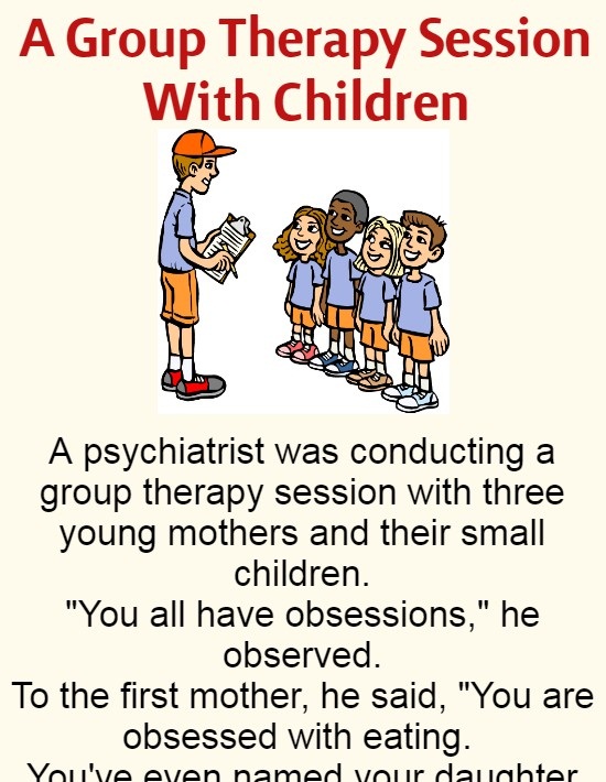 A Group Therapy Session With Children (Funny Story)