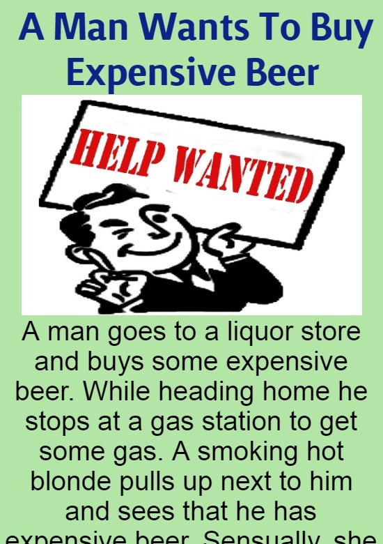 A Man Wants To Buy Expensive Beer (Funny Story)
