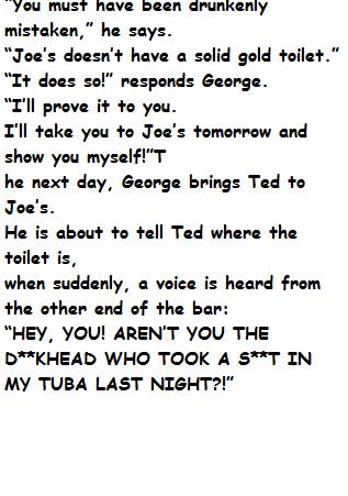 George comes home to his apartment