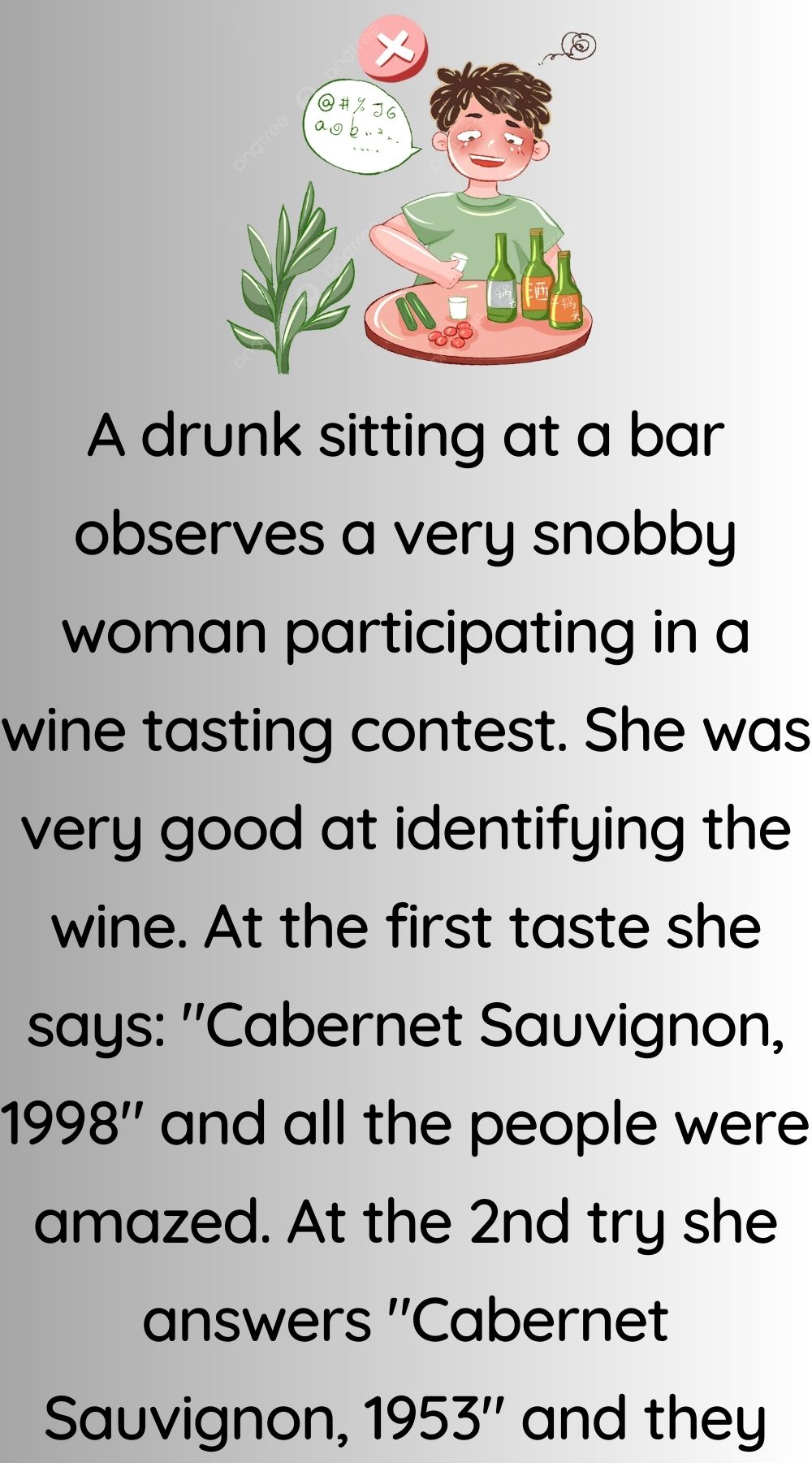 A drunk sitting at a bar