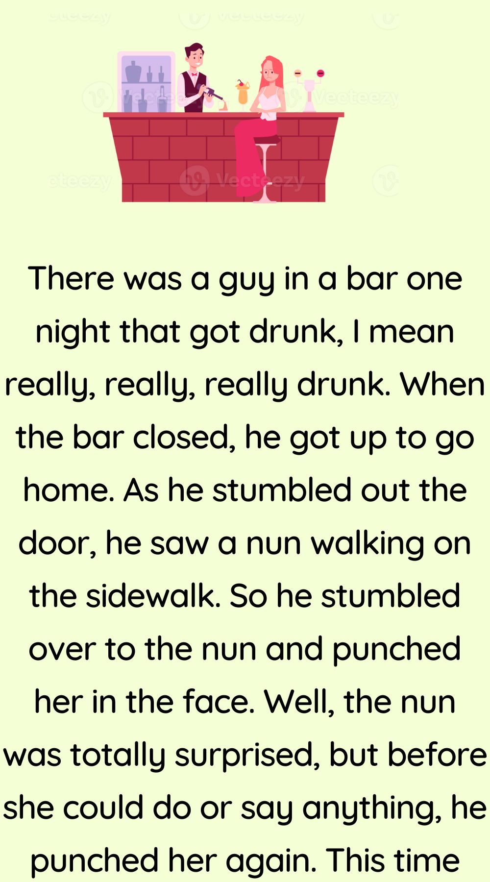 There was a guy in a bar