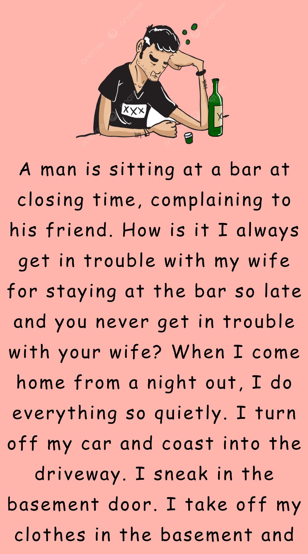 A man is sitting at a bar