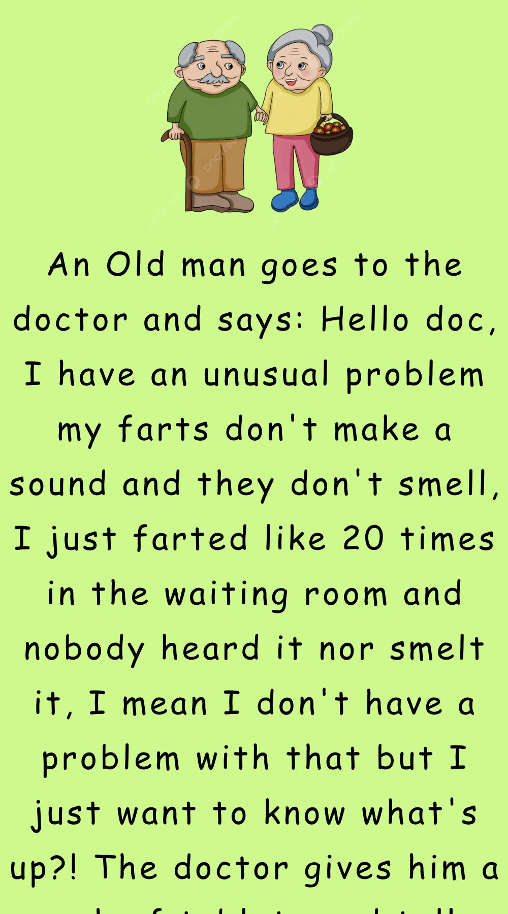 Old man goes to the Doctor