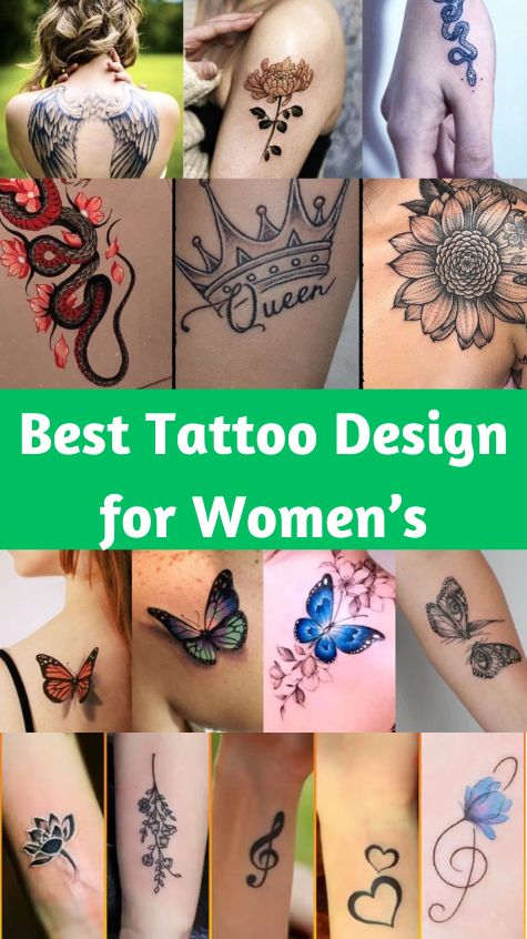 Best Tattoo Design for Women's