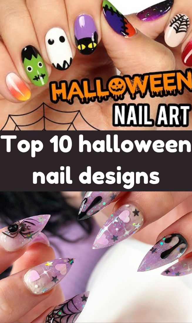 Top 10 halloween nail designs