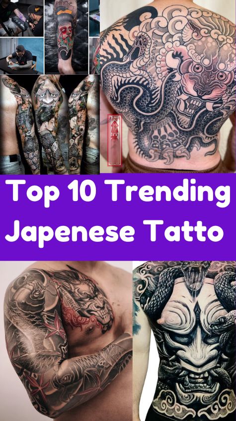 Top 10 Trending Japenese Tatto