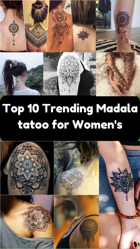 Top 10 Trending Madala tatoo for Women's