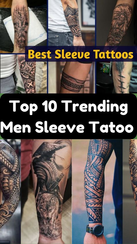 Top 10 Trending Men Sleeve Tatoo