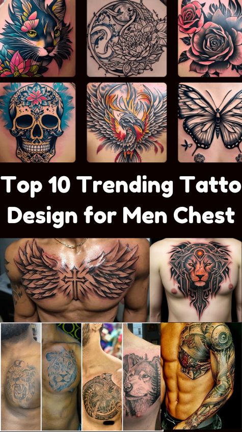 Top 10 Trending Tatto Design for Men Chest