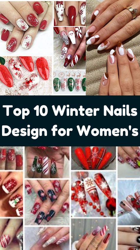 Top 10 Winter Nails Design for Women's