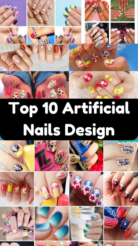 Top 10 Artificial Nails Design