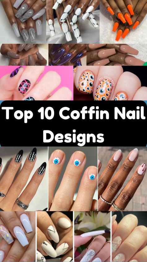Top 10 Coffin Nail Designs
