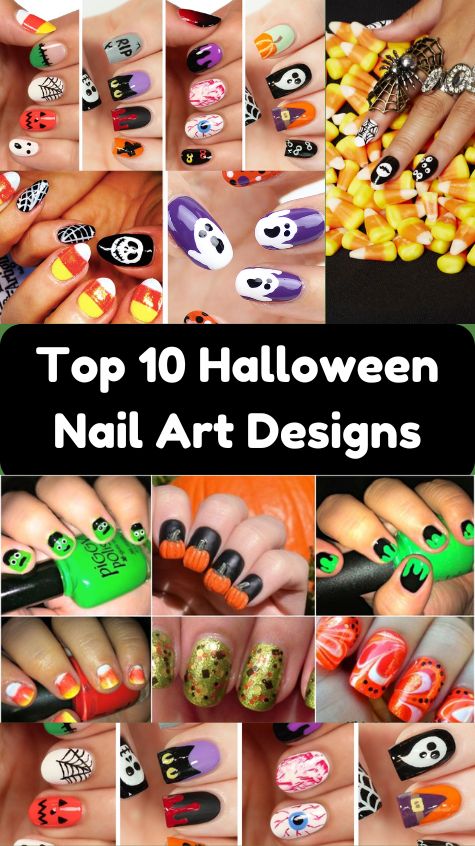 Top 10 Halloween Nail Art Designs