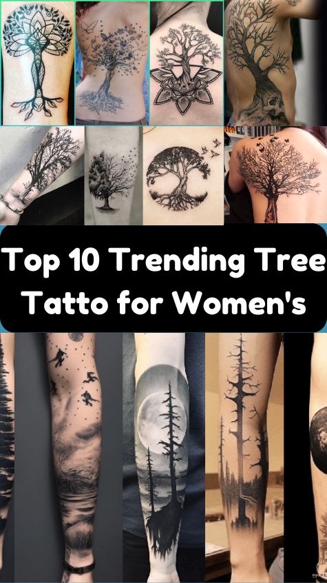 Top 10 Trending Tree Tatto for Women's