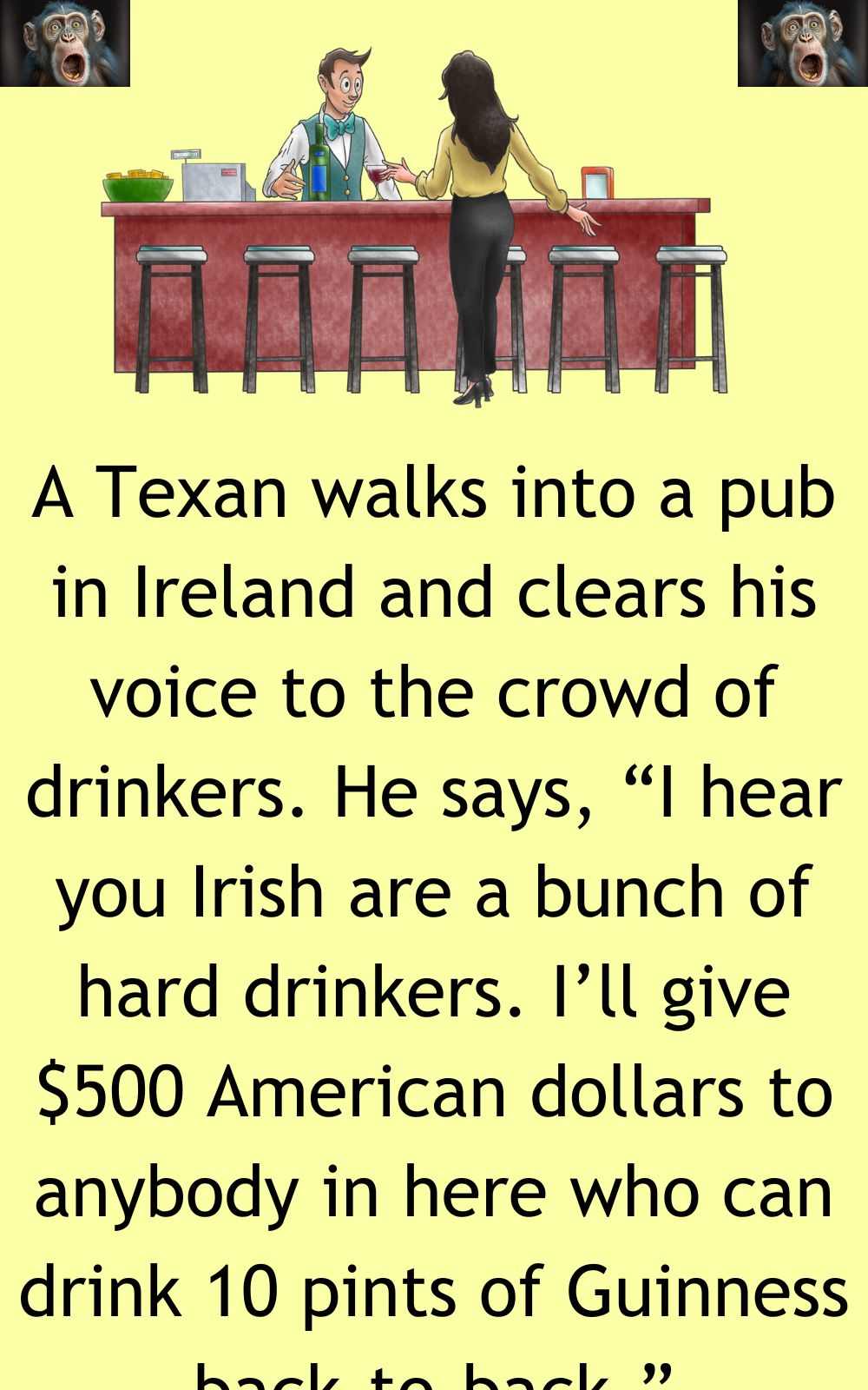 Irish are a bunch of hard drinkers