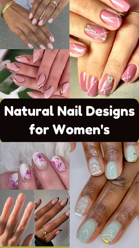 Natural Nail Designs for Women's