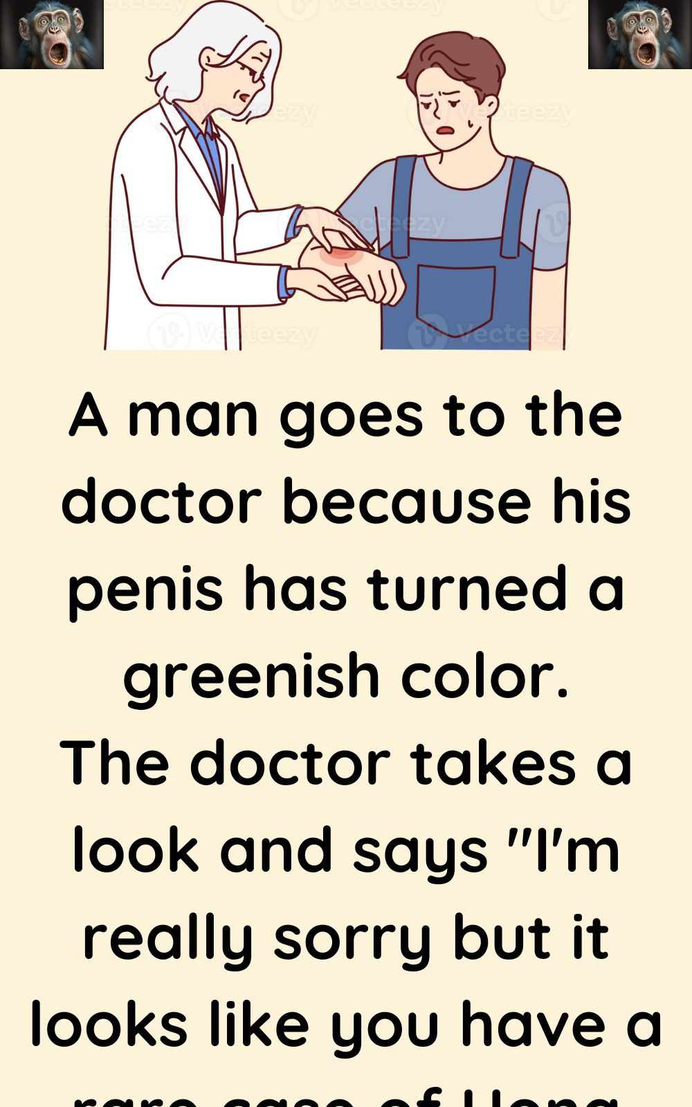 A man goes to the doctor because