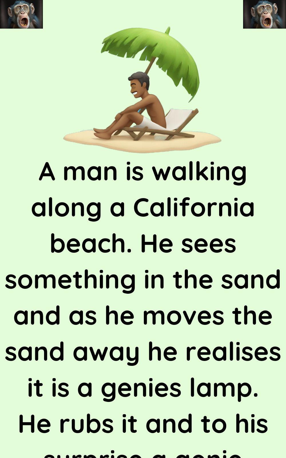 A man is walking along a California beach