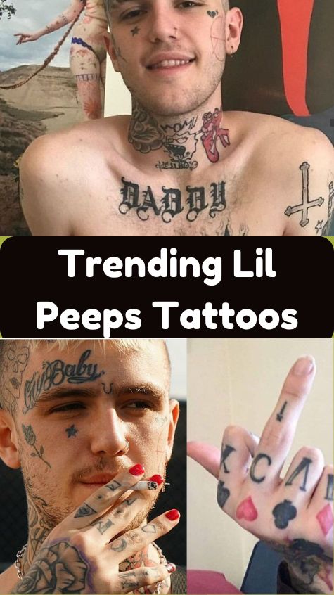 Trending Lil Peeps Tattoos