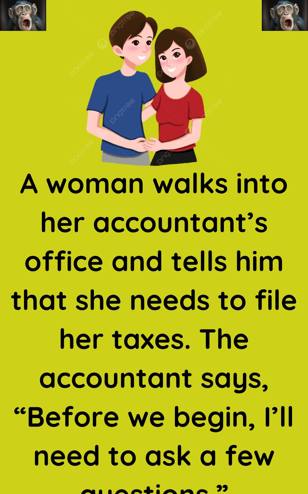 The accountant balks