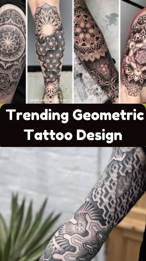 Trending Geometric Tattoo Design