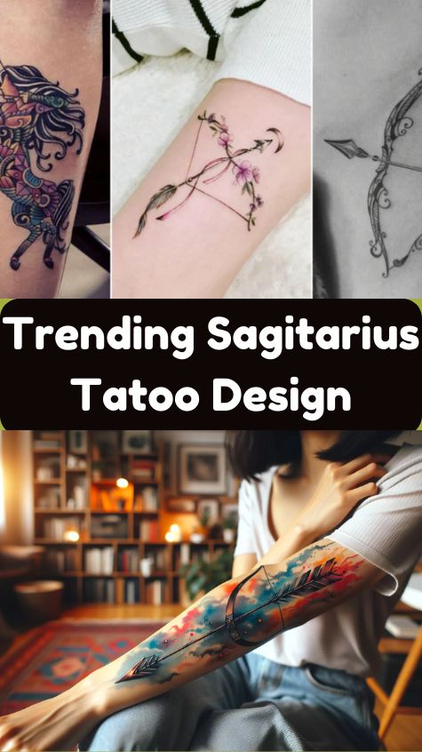 Trending Sagitarius Tatoo Design